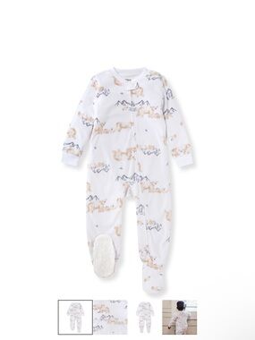 NWOT Burts Bees Polar Mountain Polarbee Repreve Microfleece PJs